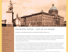 Tablet Screenshot of historisches-stadtschloss.de